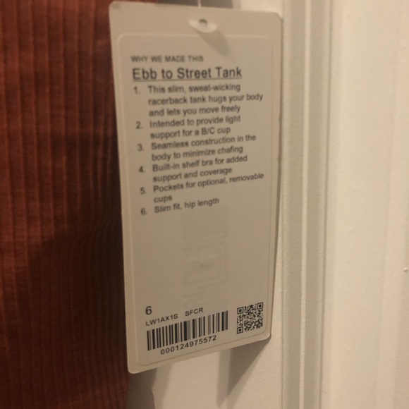 NWT Lululemon Ebb to Street Soft Cranberry - Picture 3 of 5